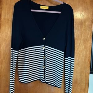 St. John, Cardigan sweater, size extra large
